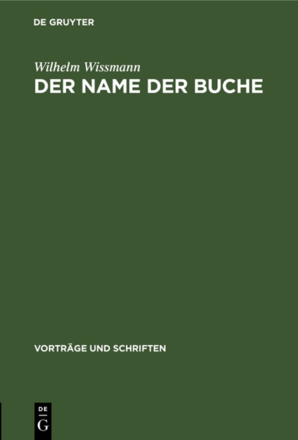 Name der Buche