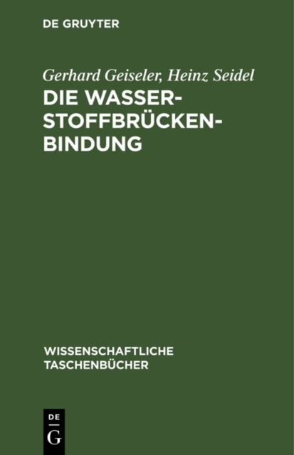 Die Wasserstoffbruckenbindung