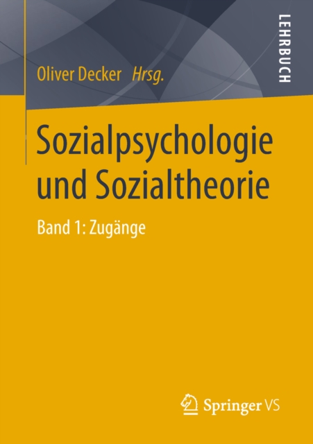 Sozialpsychologie und Sozialtheorie