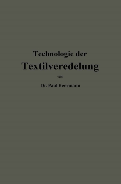 Technologie der Textilveredelung