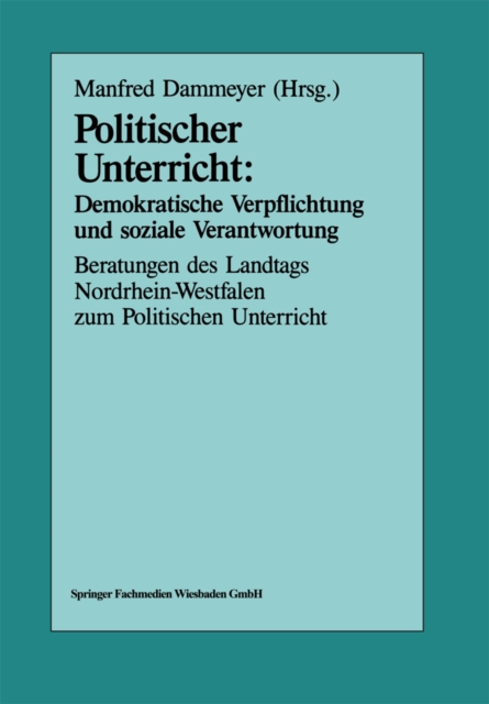Politischer Unterricht: Demokratische Verpflichtung und soziale Verantwortung