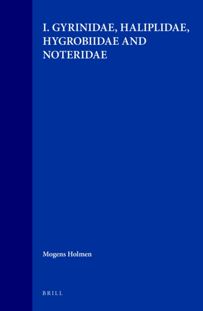 Aquatic Adephaga (Coleoptera) of Fennoscandia and Denmark