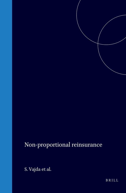 Non-proportional reinsurance