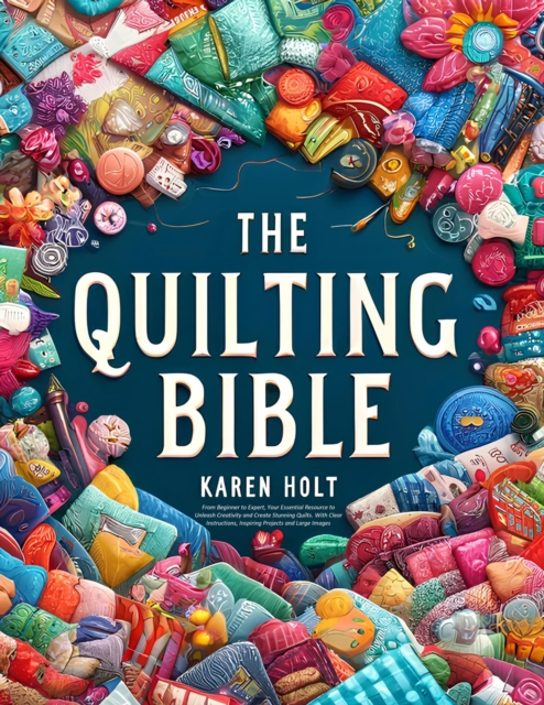 Quilting Bible - From Beginner to Expert, Your Essential Resource to Unleash Creativity and Create Stunning Quilts. With Clear Instructions, Inspiring Projects and Large Images