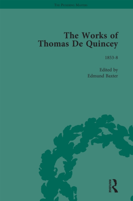 Works of Thomas De Quincey, Part III vol 18
