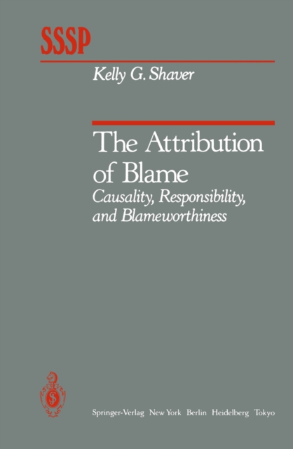 Attribution of Blame