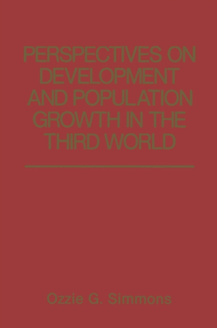 Perspectives on Development and Population Growth in the Third World