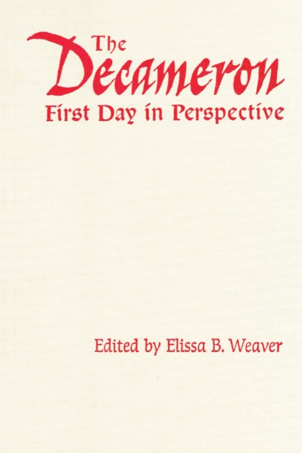 Decameron First Day in Perspective