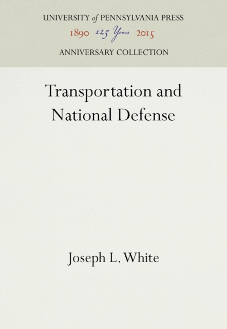 Transportation and National Defense