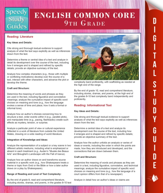 English Common Core 9th Grade (Speedy Study Guides)