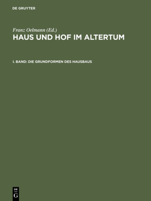 Die Grundformen des Hausbaus