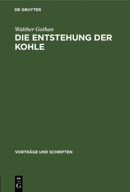 Die Entstehung der Kohle