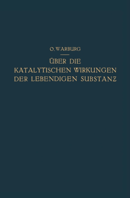 Untersuchungen über Enzyme