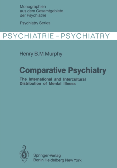 Comparative Psychiatry