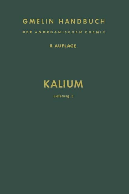 Gmelins Handbuch der Anorganischen Chemie