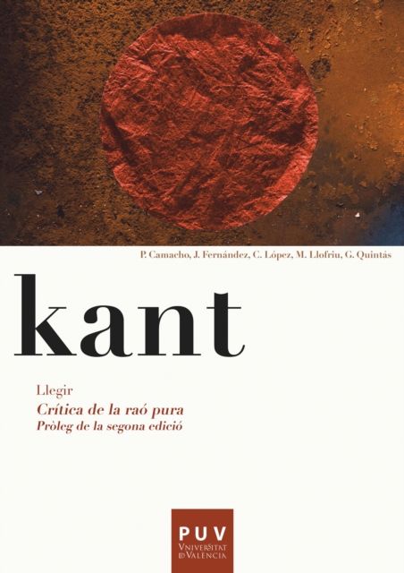 Kant. Llegir Crítica de la raó pura