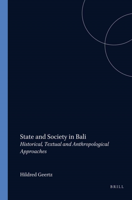 State and Society in Bali