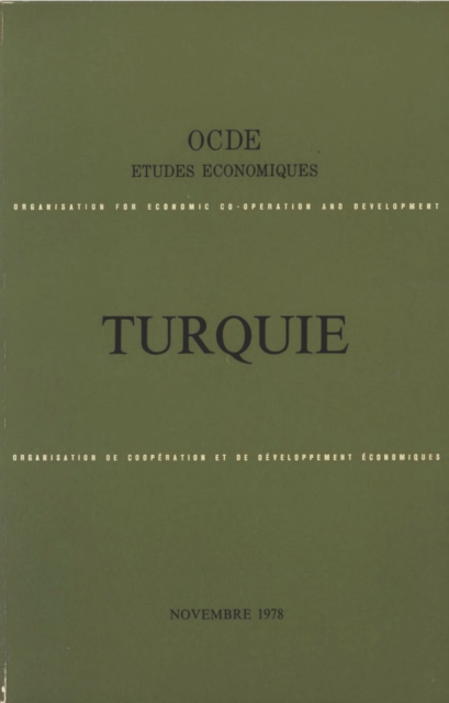 Etudes economiques de l'OCDE : Turquie 1978