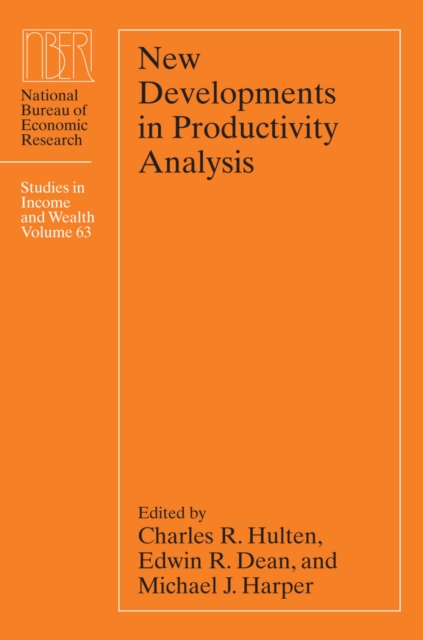 New Developments in Productivity Analysis