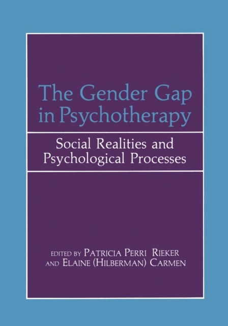 Gender Gap in Psychotherapy