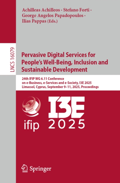 Pervasive Digital Services for People's Well-Being, Inclusion and Sustainable Development