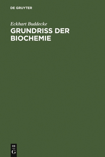 Grundriß der Biochemie