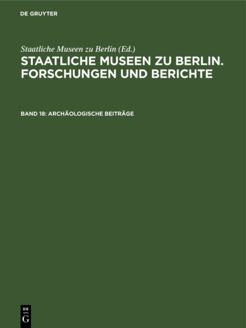 Archaologische Beitrage