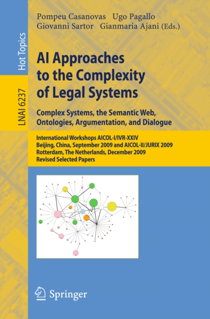 AI Approaches to the Complexity of Legal Systems