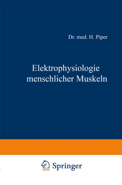 Elektrophysiologie menschlicher Muskeln