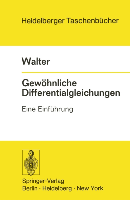 Gewöhnliche Differentialgleichungen