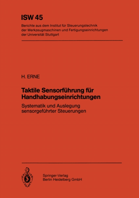Taktile Sensorführung für Handhabungseinrichtungen