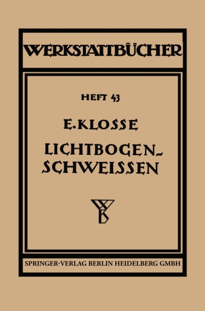 Das Lichtbogenschweißen