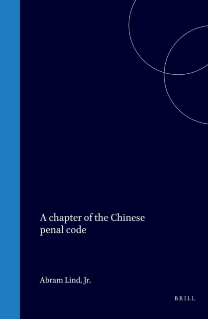 Chapter of the Chinese Penal Code