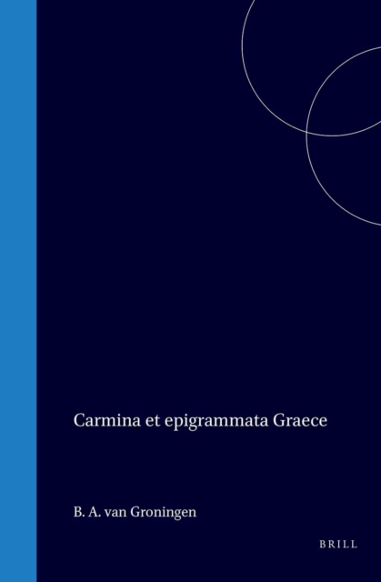 Carmina et epigrammata Graece