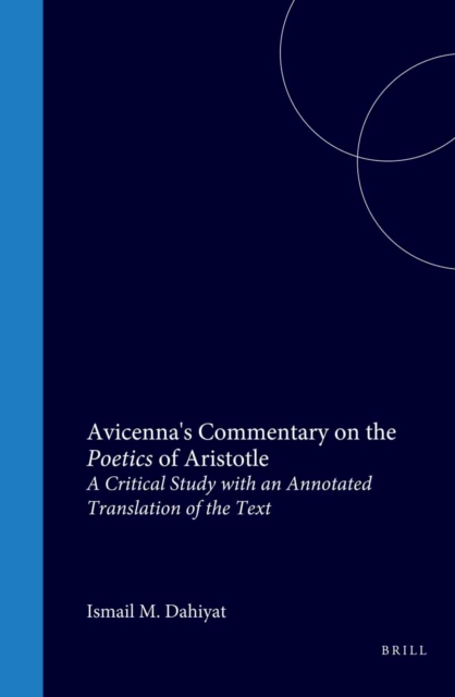 Avicenna's Commentary on the Poetics of Aristotle
