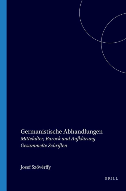 Germanistische Abhandlungen