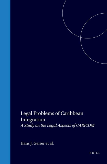 Legal Problems of Caribbean Integration