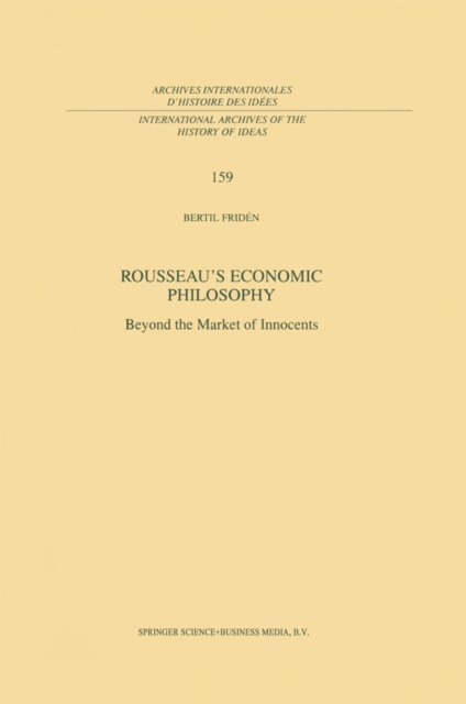 Rousseau's Economic Philosophy