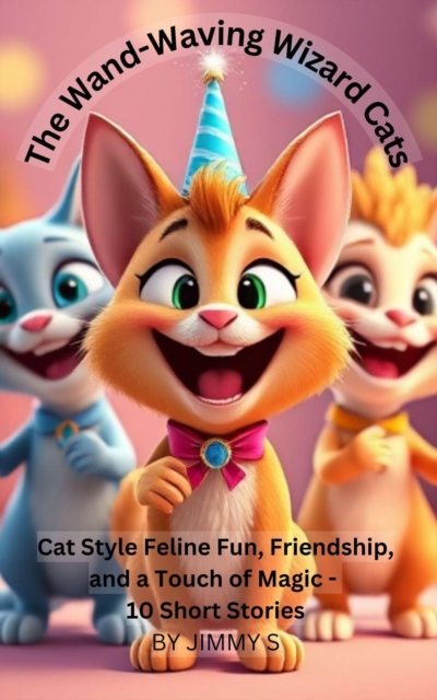 Wand-Waving Wizard Cat - Cat Style Feline Fun, Friendship, and a Touch of Magic - 10 Short Stories