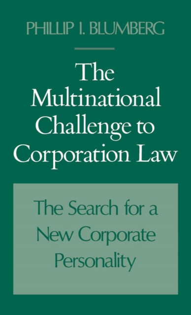 Multinational Challenge to Corporation Law