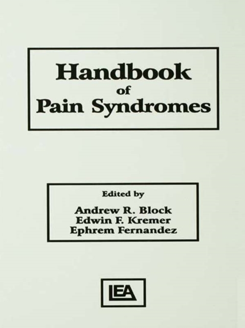Handbook of Pain Syndromes