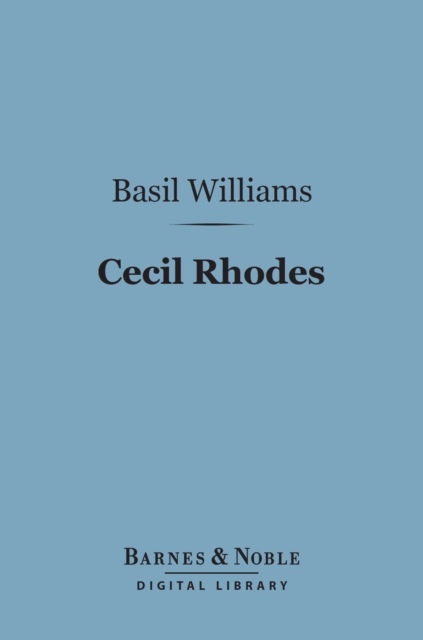Cecil Rhodes (Barnes & Noble Digital Library)