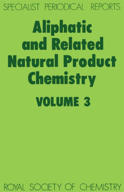 Aliphatic and Related Natural Product Chemistry