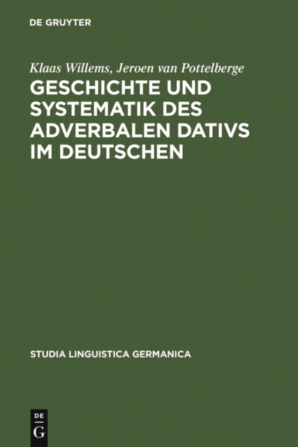 Geschichte und Systematik des adverbalen Dativs im Deutschen