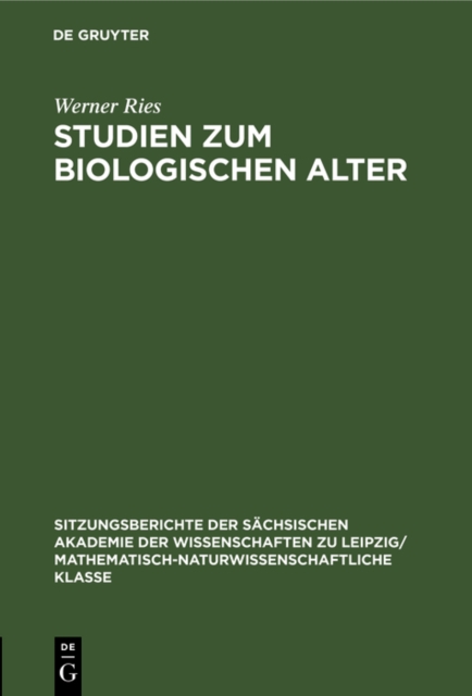 Studien zum biologischen Alter