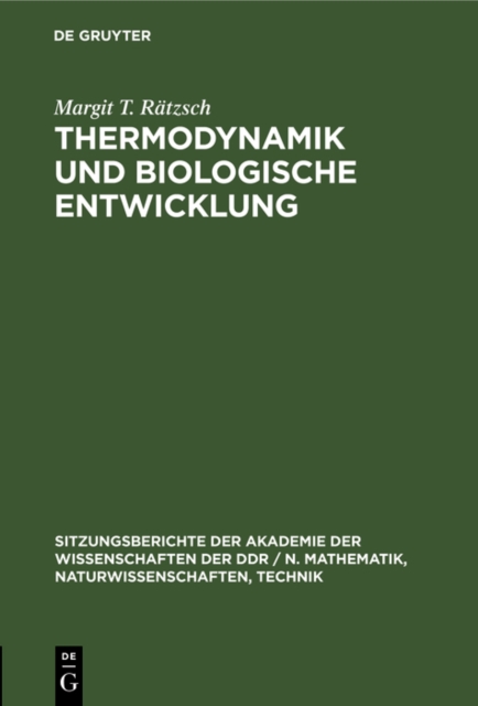 Thermodynamik und biologische Entwicklung