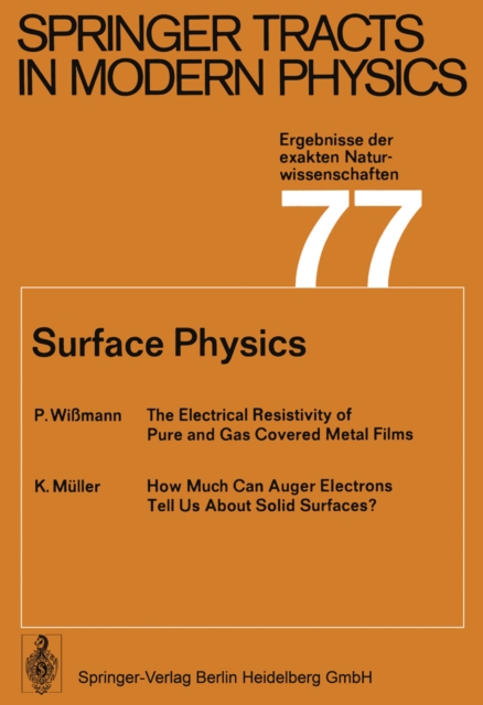 Surface Physics
