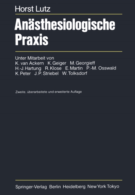 Anästhesiologische Praxis
