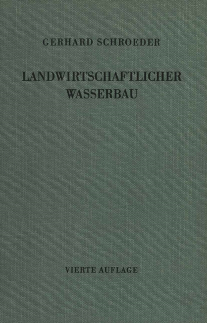 Landwirtschaftlicher Wasserbau
