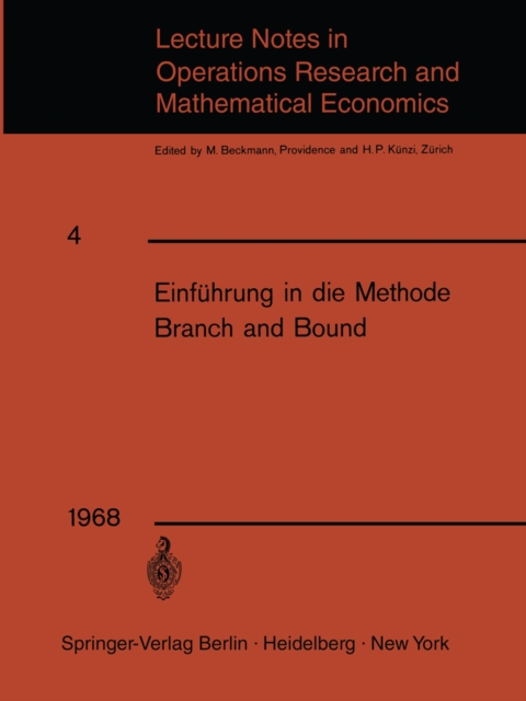 Einführung in die Methode Branch and Bound